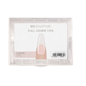 Full Cover Nail Tips - Coffin Long (208 Pieces) - Tip Box