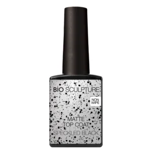 EVO Speckled Black Matte Top Coat (14ml)