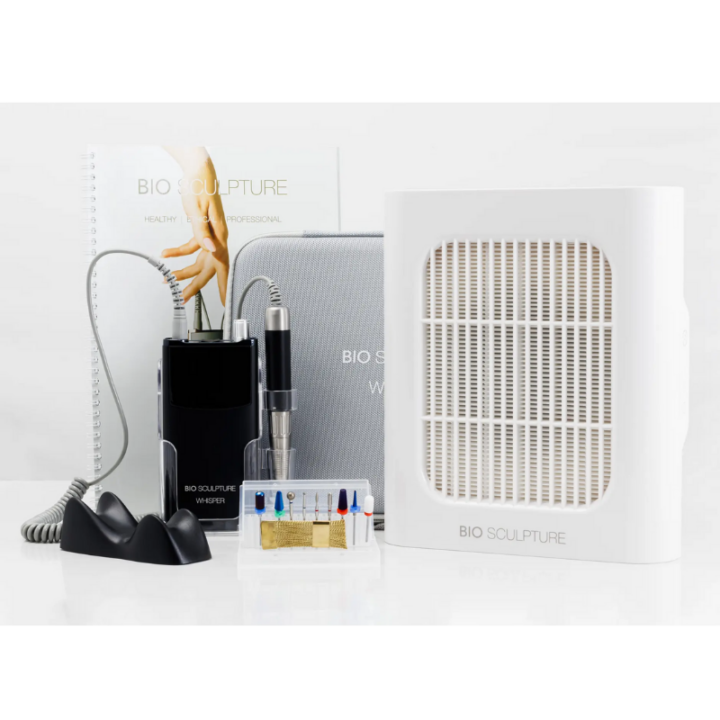 Elite Whisper E-File Kit Black - Bio Sculpture