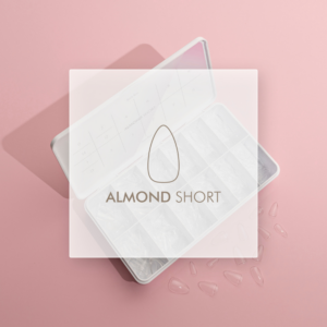 Refill Full Cover Nail Tip - Almond Short Size 0